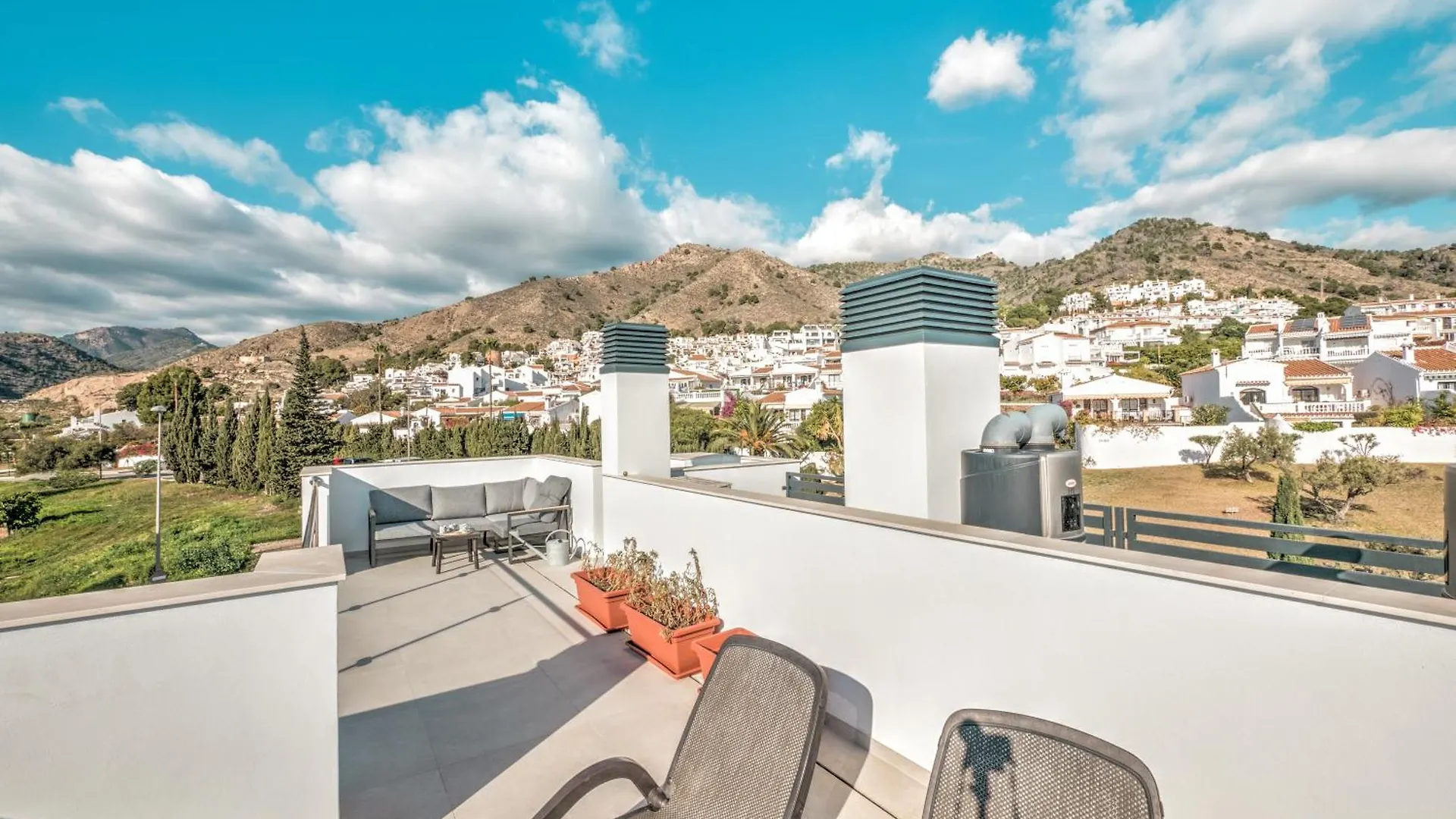 Holiday home Luxurious Townhouse With View, 3 Terraces And Pool Villa Nerja Spain