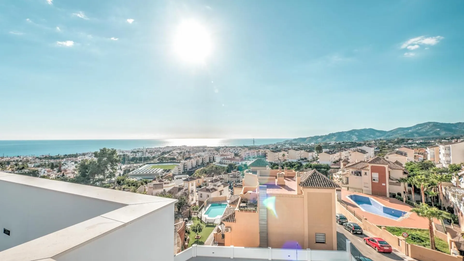 Luxurious Townhouse With View, 3 Terraces And Pool Villa Nerja 0*,  Spain